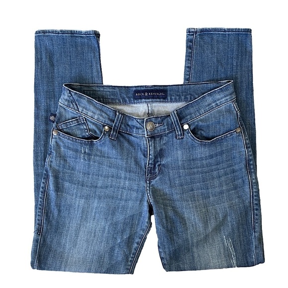 Rock & Republic Emo Skinny Jeans, 2 - Picture 1 of 8